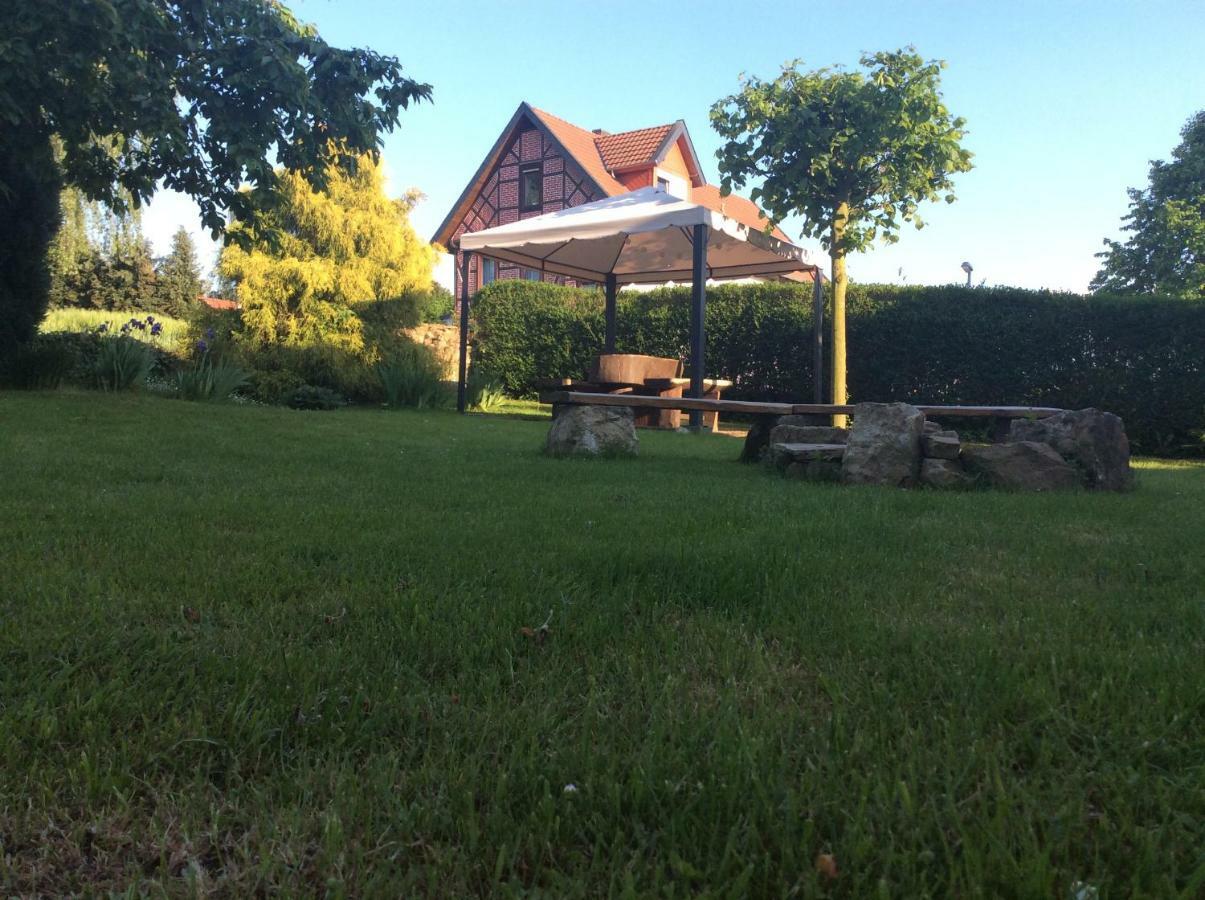 Ferienwohnung Am Reinhardswald -Buchenzweig- Trendelburg Bagian luar foto