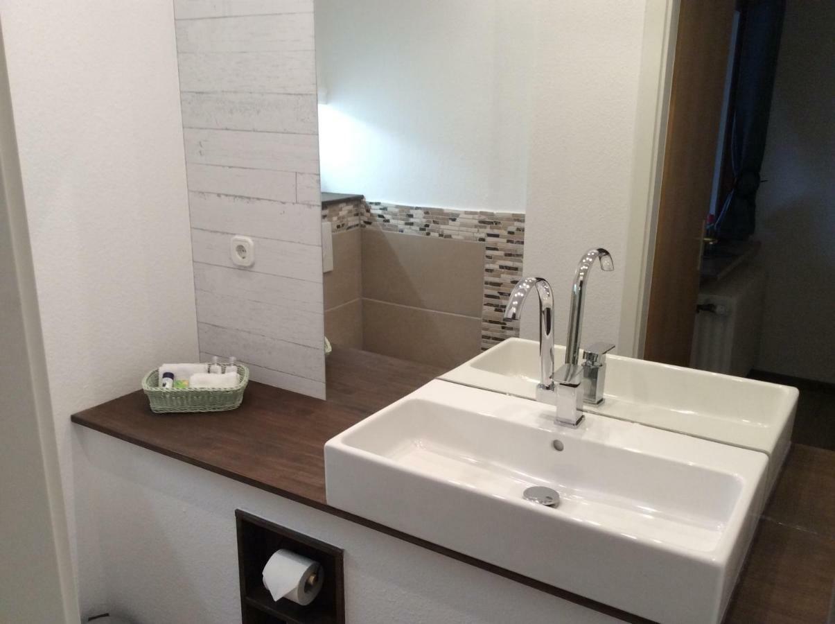 Ferienwohnung Am Reinhardswald -Buchenzweig- Trendelburg Bagian luar foto